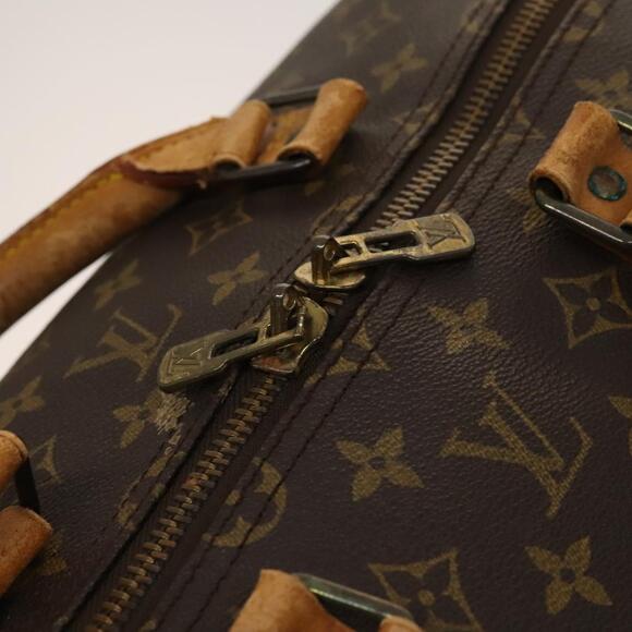 LOUIS VUITTON Monogram Keepall 55 Boston Bag M41424 - Picture 10 of 16